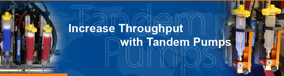 tandem pumps increase throughput